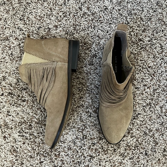 New Look Fringe Suede booties size 37 (US 6.5) - Picture 10 of 12